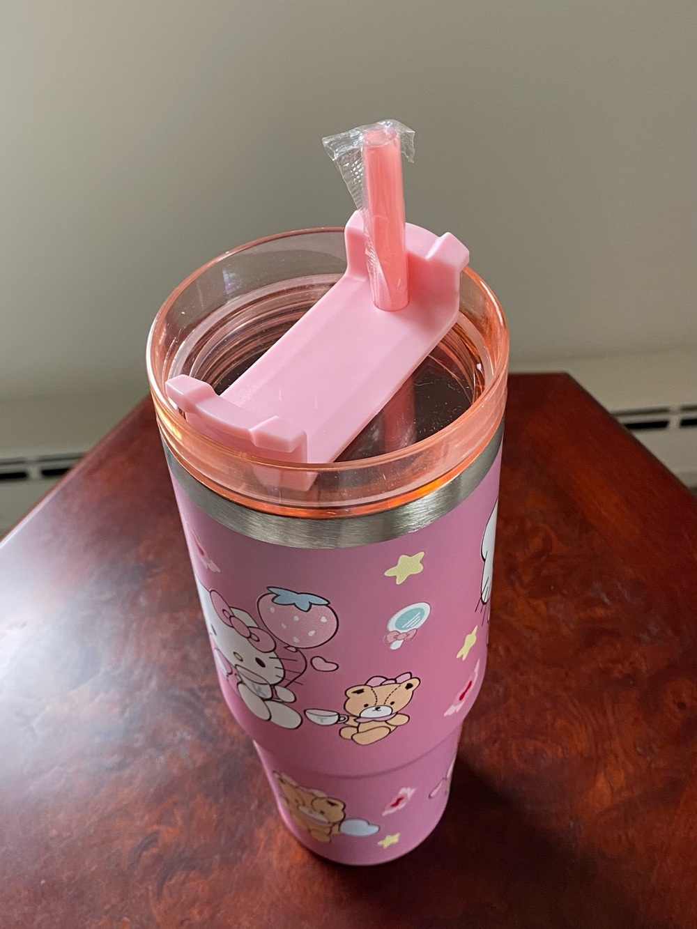Hello Kitty Pink Tumbler & Two Hello Kitty Pouches - Picture 3 of 7